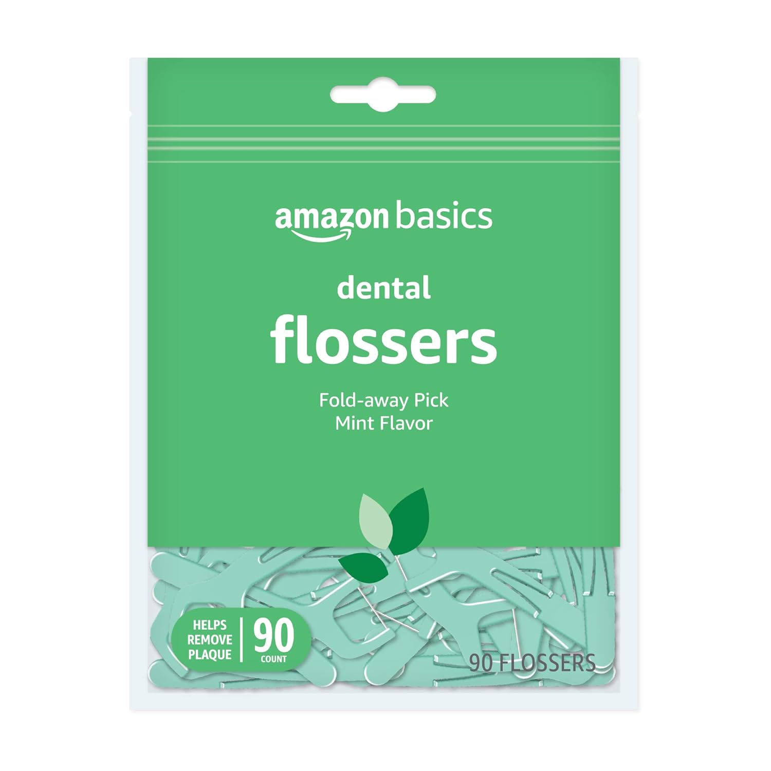 Amazon Basics Mint Dental Flossers