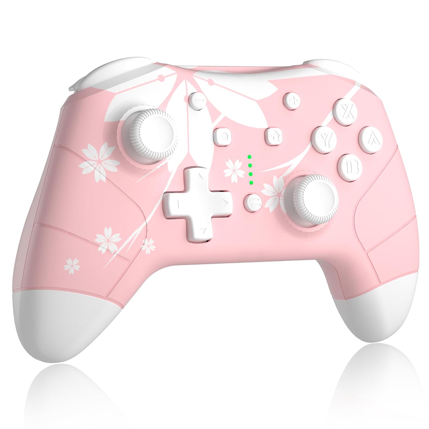 Mytrix Sakura Pink Pro Wireless Controller Compatible with Nintendo Switch