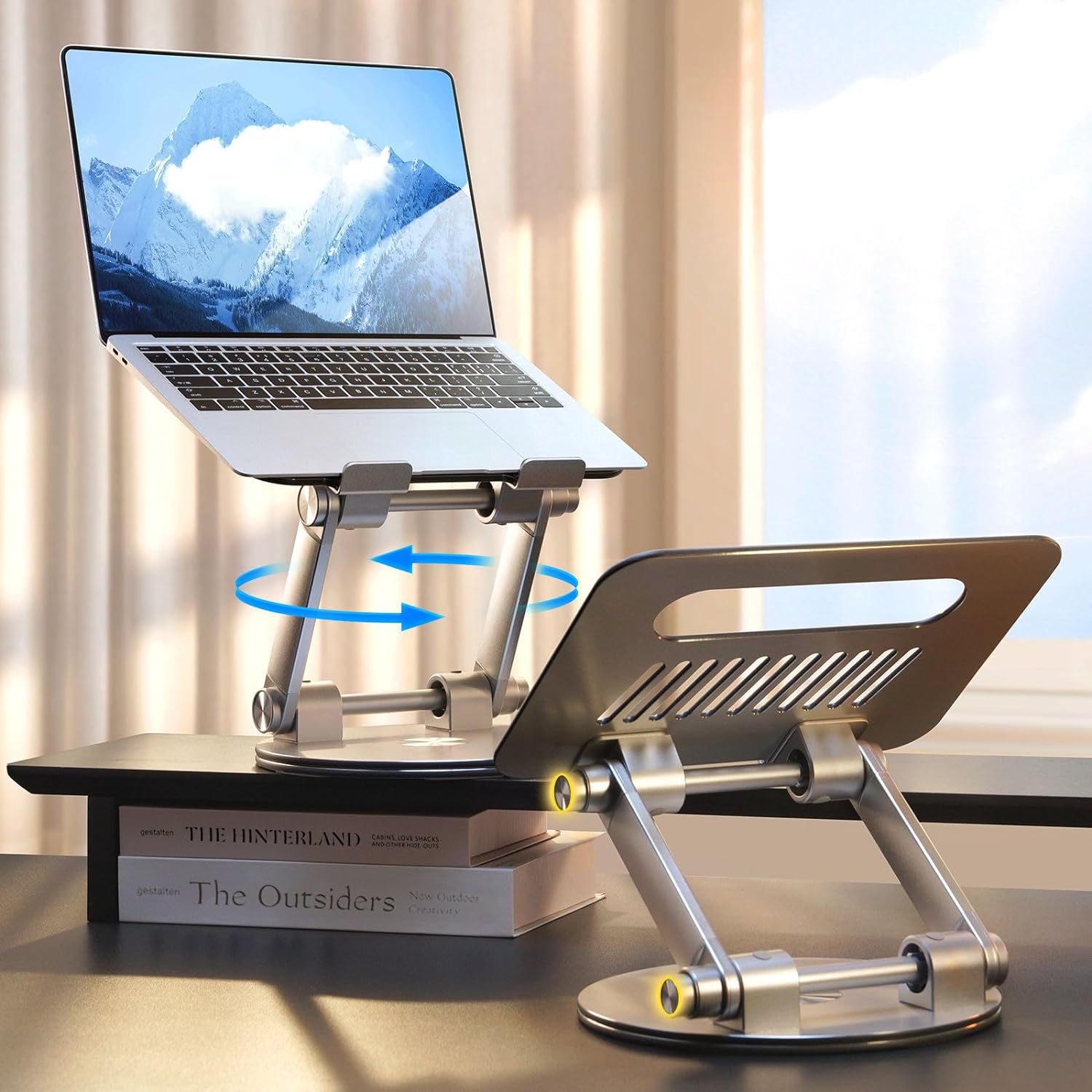LISEN Adjustable Laptop Stand for Desk