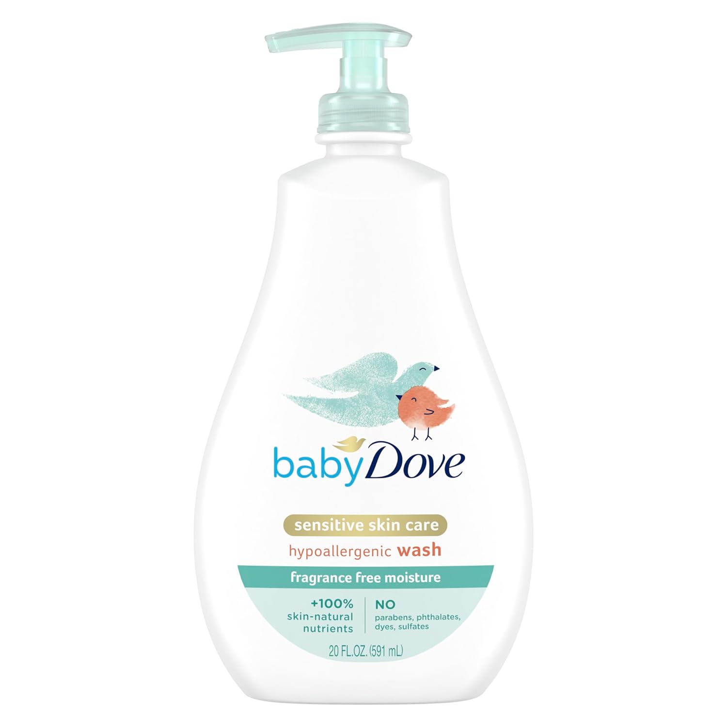 Baby Dove Sensitive Skin Care Baby Wash For Bath Time