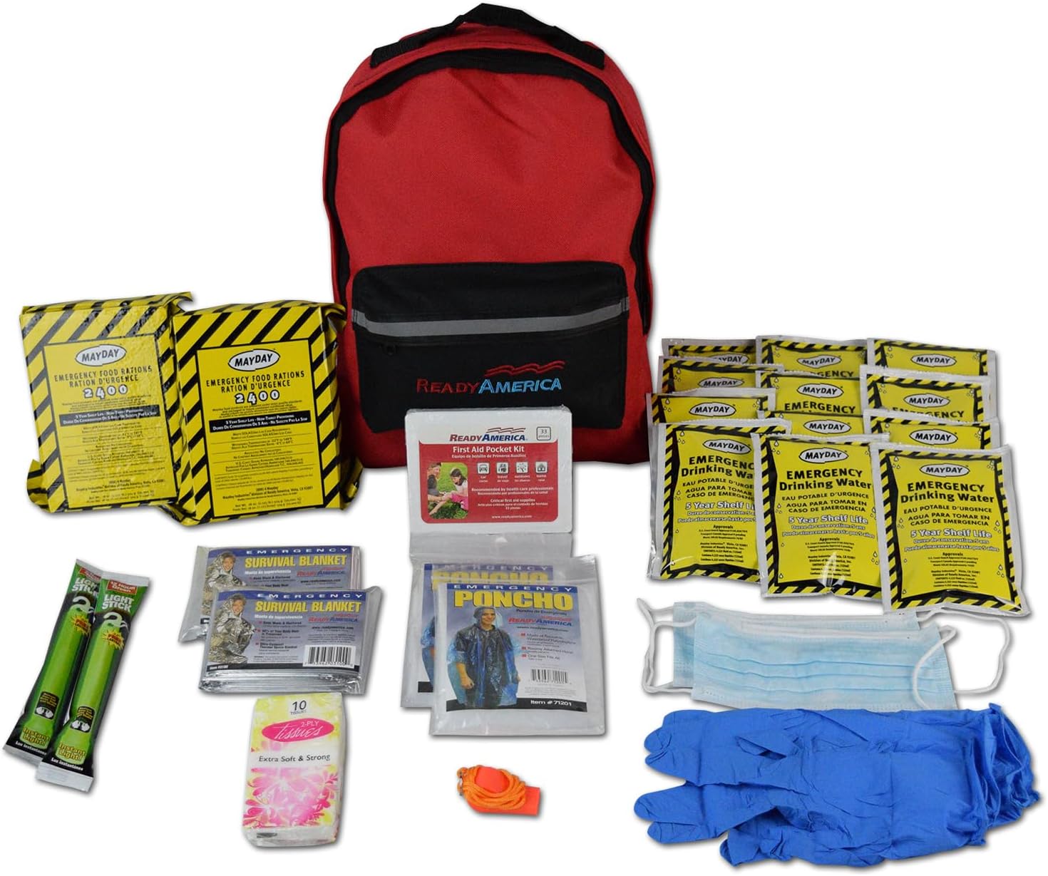 Ready America 70280 72 Hour Emergency Kit