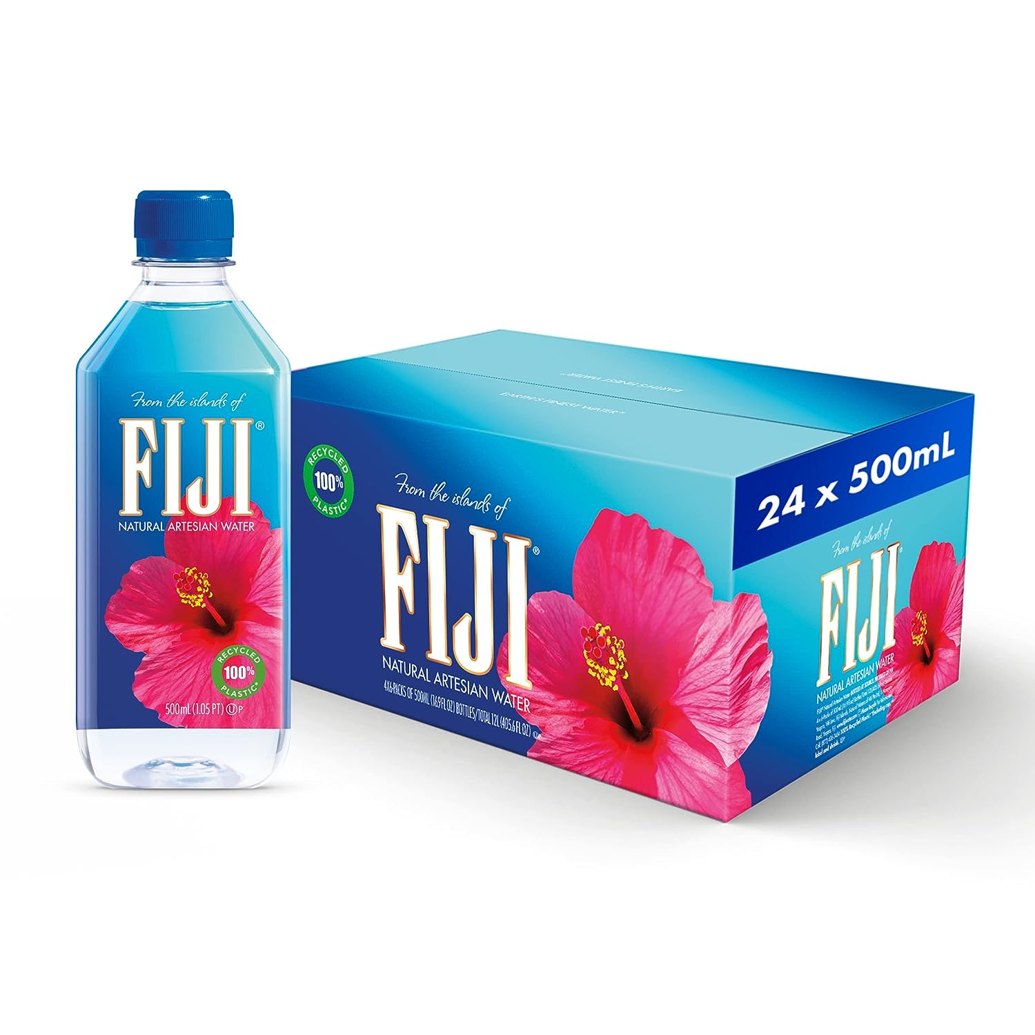 FIJI Natural Artesian Bottled Water 500 mL