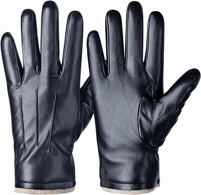 Alepo Winter Leather Gloves for Men