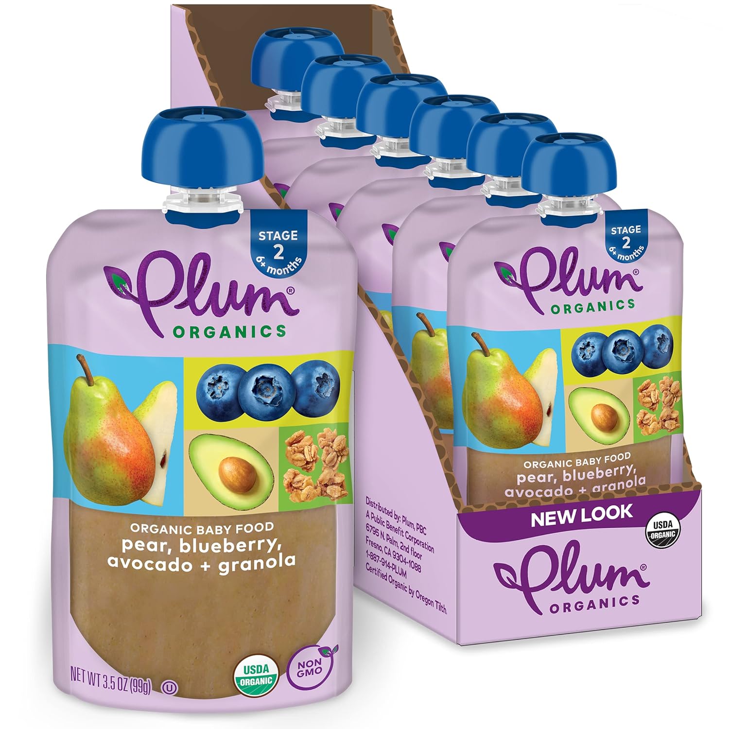 Plum Organics Stage 2 Organic Baby Food