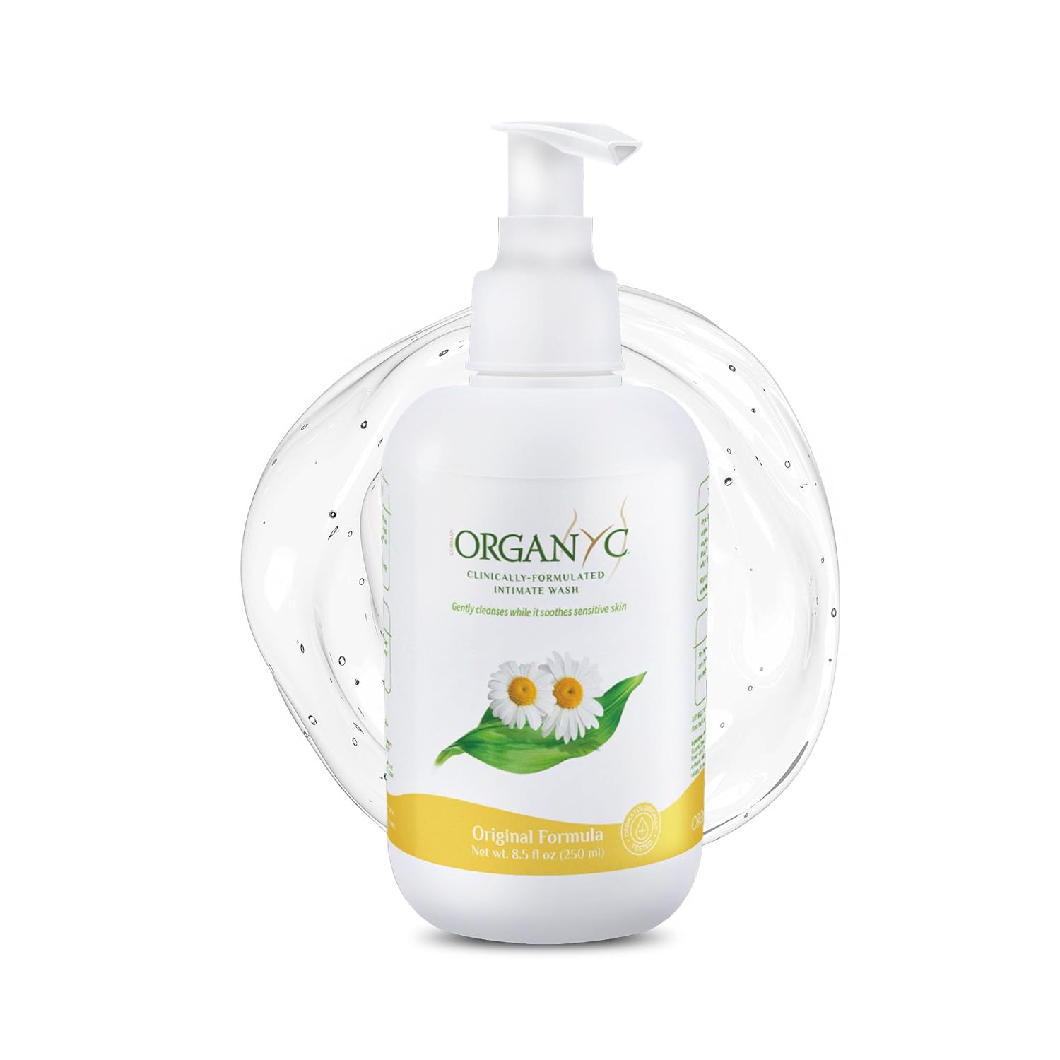 Organyc Feminine Intimate Wash for Sensitive Skin