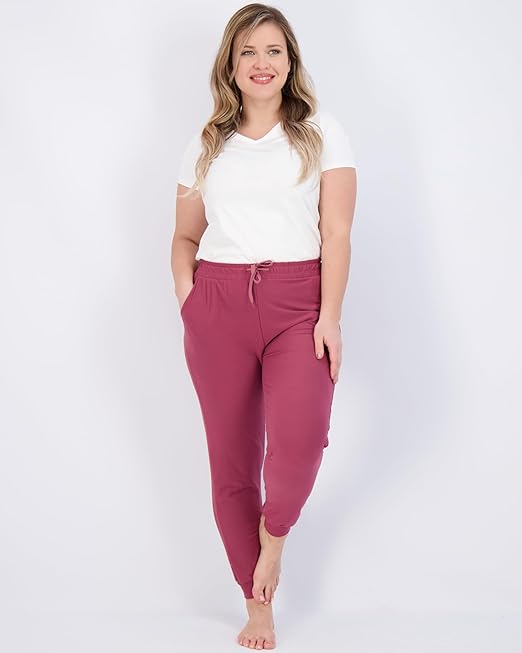 Real Essentials 3 Pack: Women’s Ultra-Soft Lounge Joggers