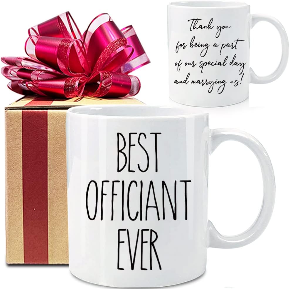 Dnuiyses Funny Wedding Officiant Coffee Mug