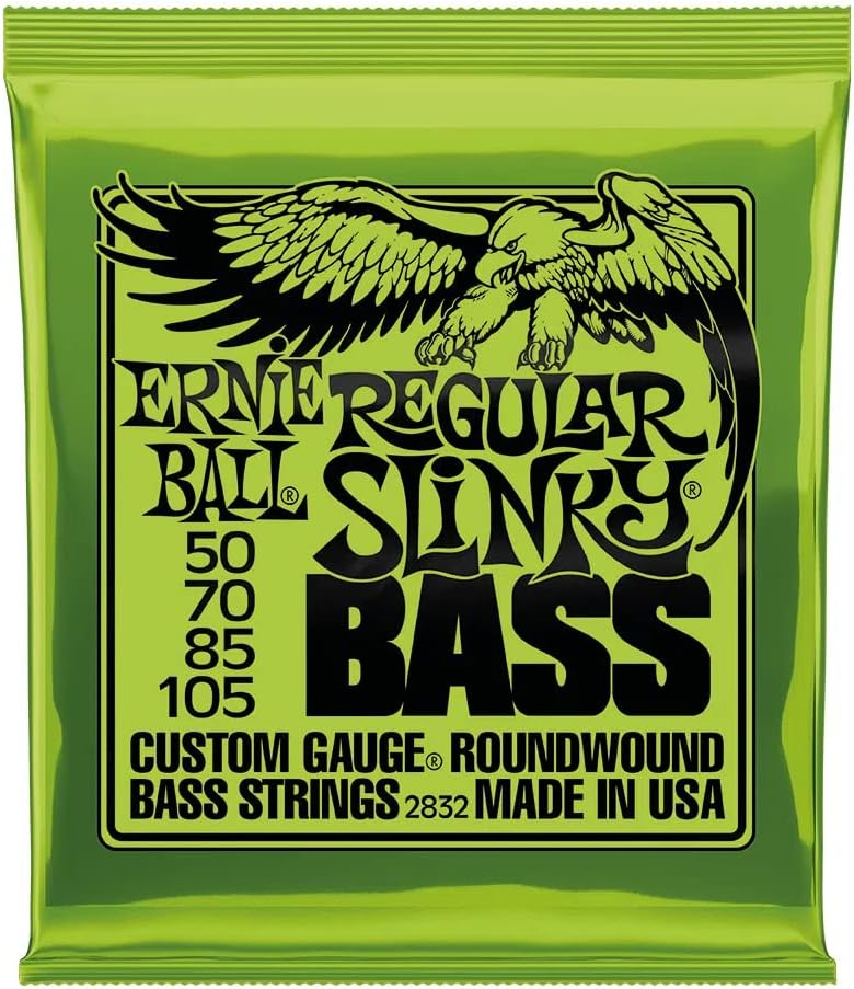 Ernie Ball Regular Slinky Nickel Wound Bass Guitar Strings
