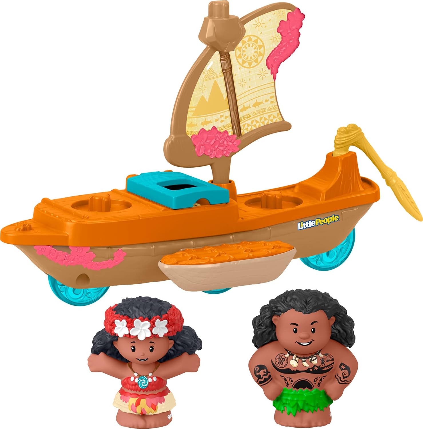 Fisher-Price Little People Toddler Toys Disney Princess Moana & Maui’s