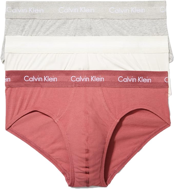 Calvin Klein Men’s Cotton Stretch 3-Pack Hip Brief