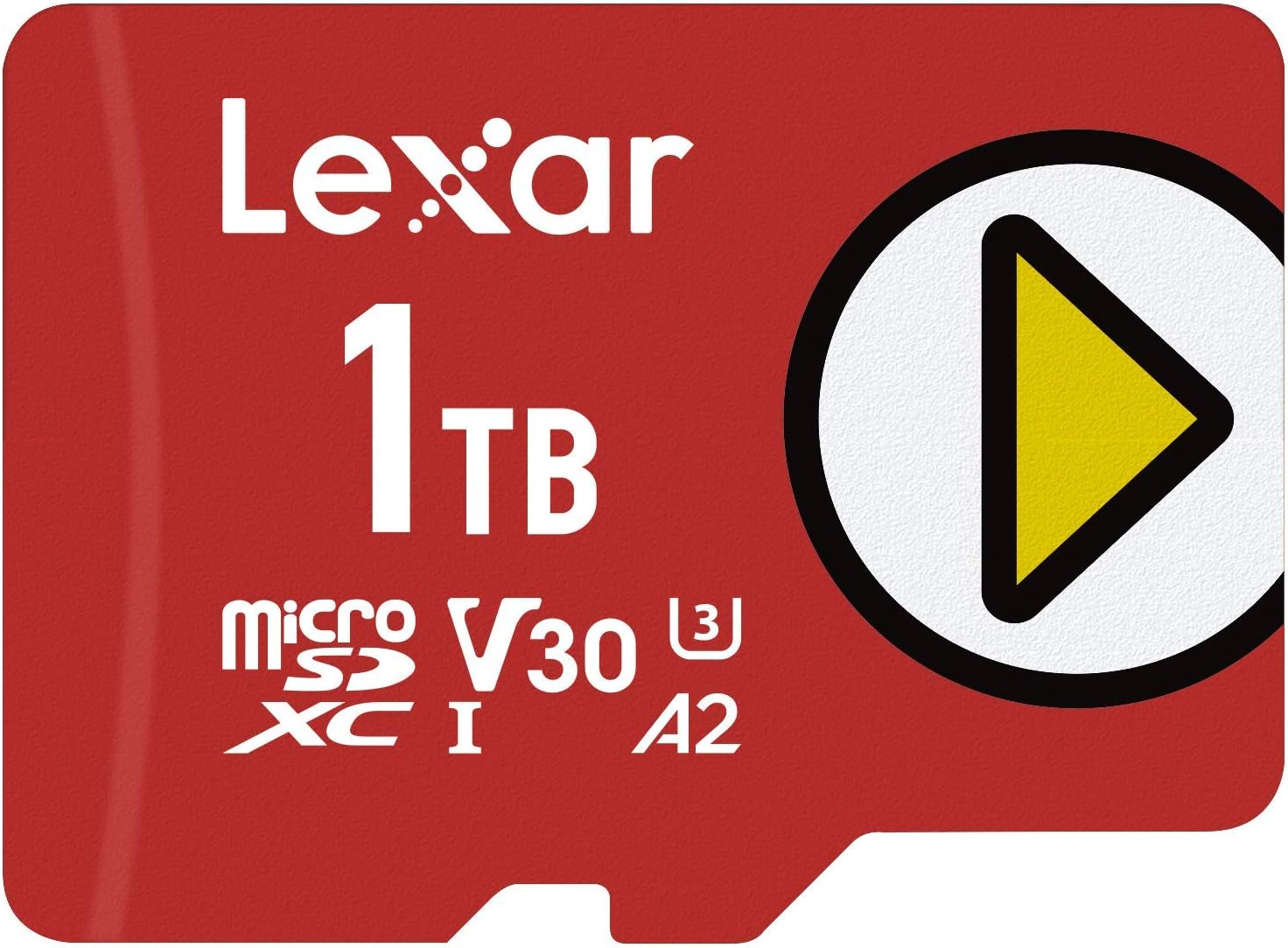 Lexar PLAY 1TB microSDXC UHS-I Memory Card