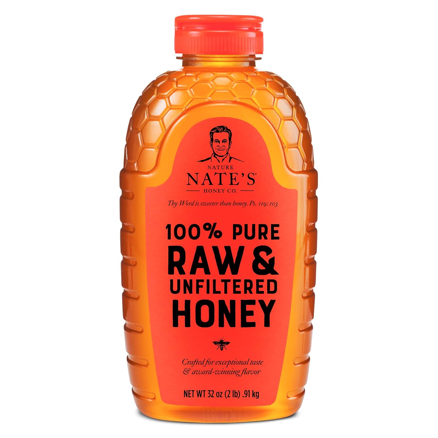 Nate’s 100% Pure, Raw & Unfiltered Honey