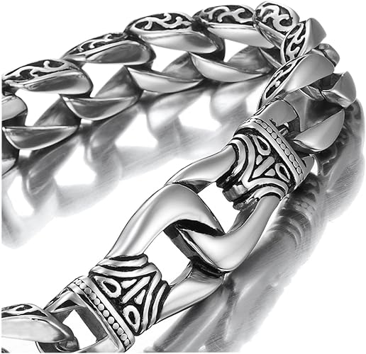 Urban Jewelry Amazing Stainless Steel Men’s link Bracelet