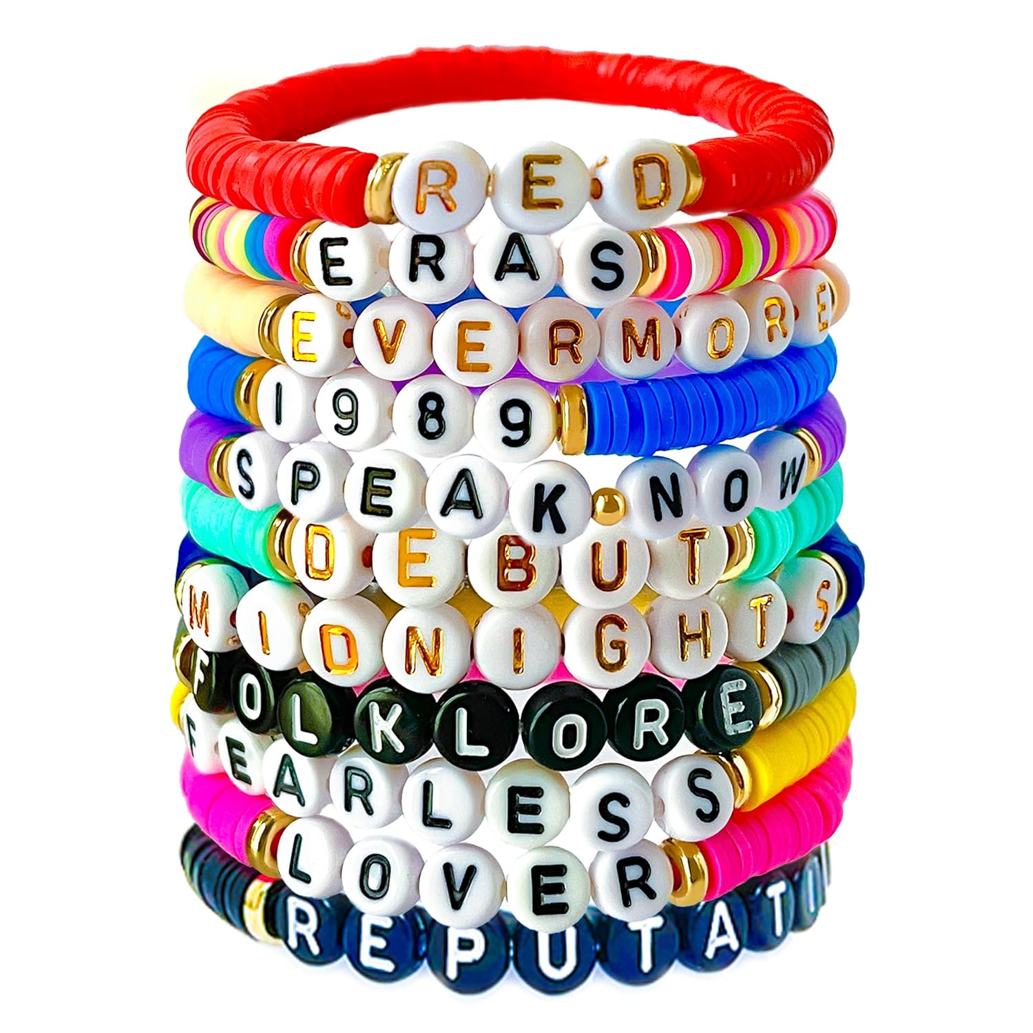 Friendship bracelets11Pcs Inspiration Bracelet Music Time Bracelet Party Bracelet