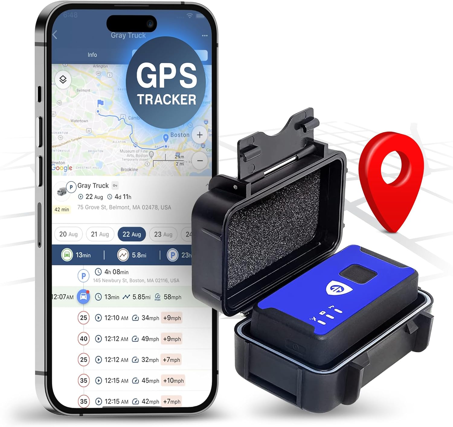 Brickhouse Car Trackers for Your Vehicle – Spark Nano 7 GPS Tracker