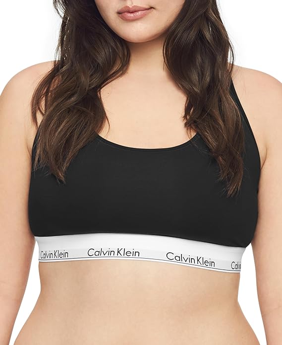 Calvin Klein Women’s Modern Cotton Unlined Wireless Bralette