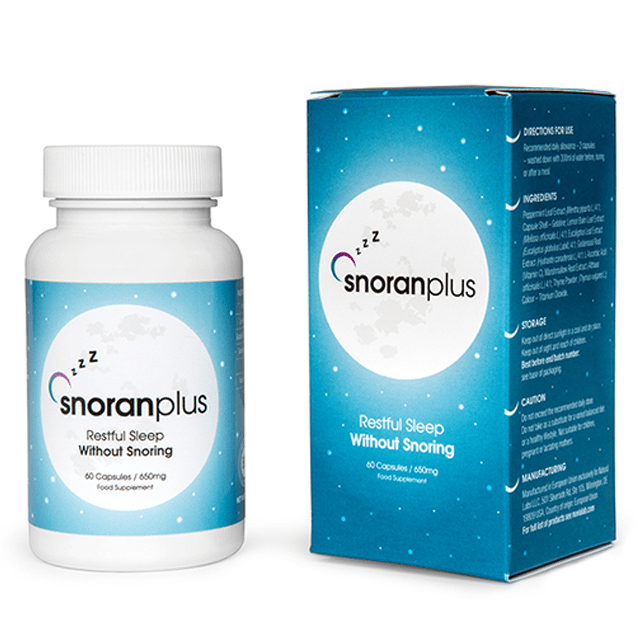 Snoran Plus is an effective way to stop snoring and get better sleep