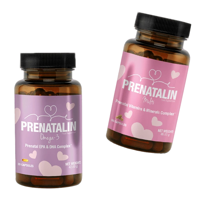 Prenatalin is a set of two food supplements designed for women who are pregnan