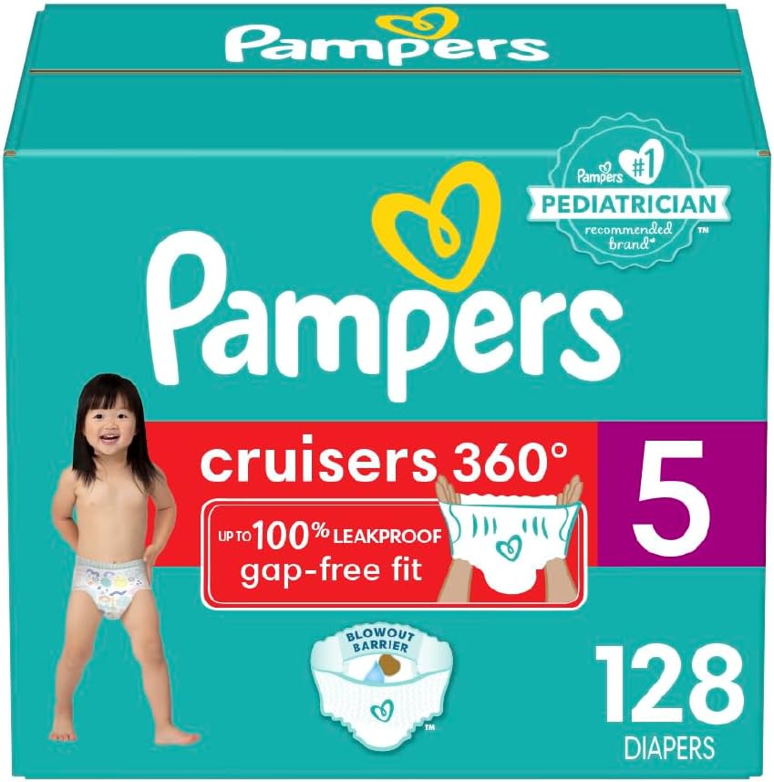 Pampers Cruisers 360 Diapers – Size 5