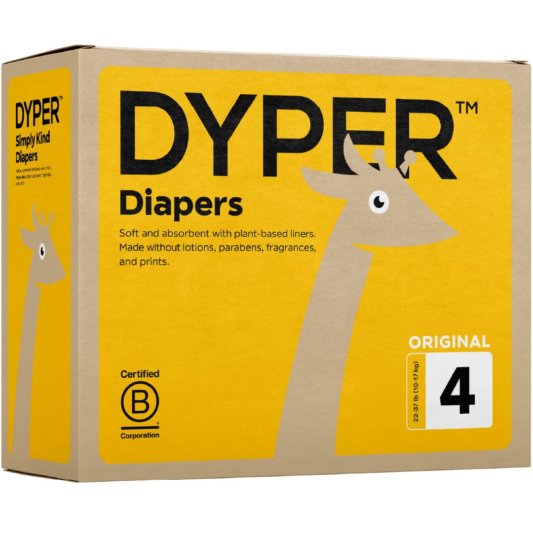 DYPER Viscose from Bamboo Baby Diapers Size 4