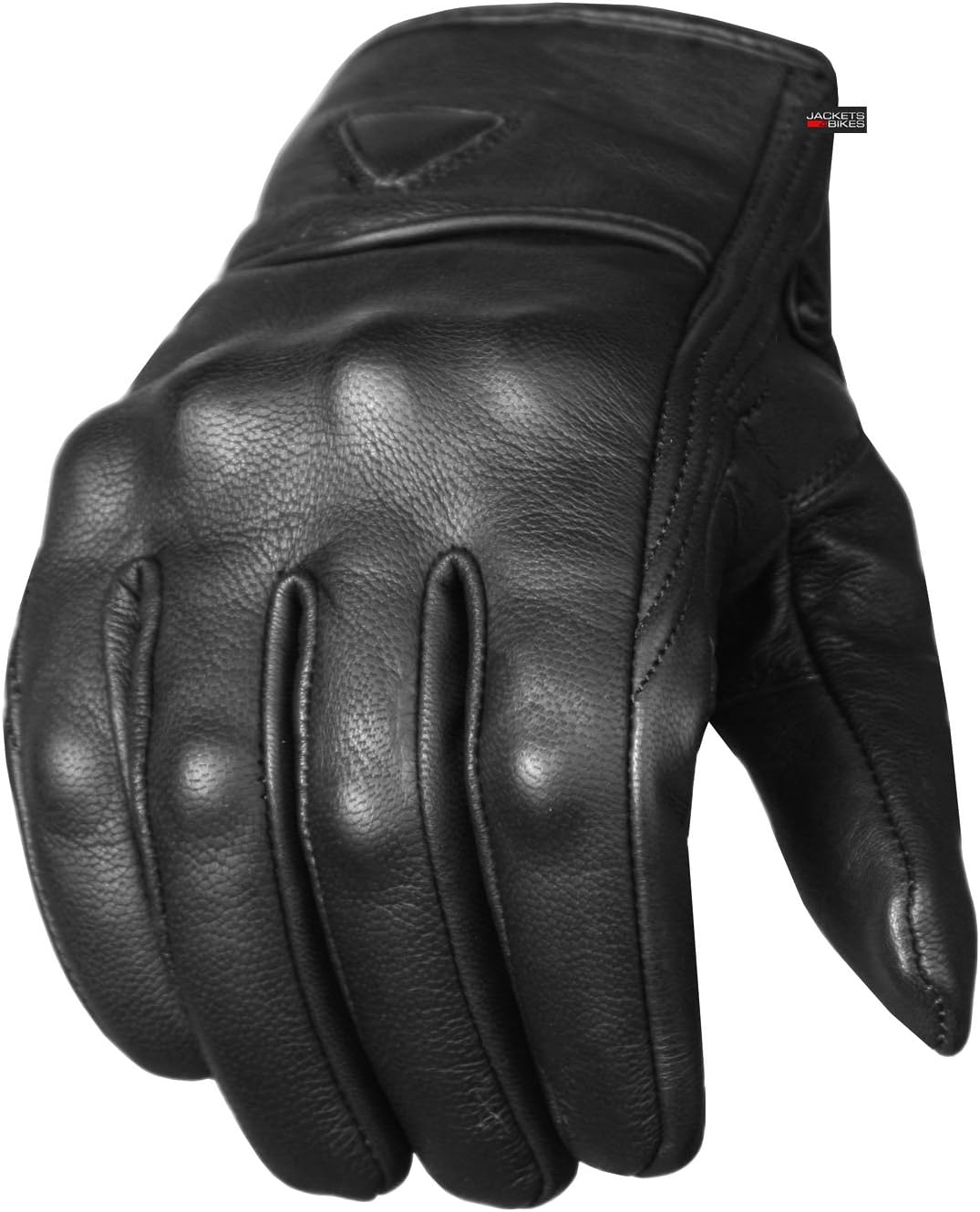 Jackets 4 Bikes Men’s Premium Leather Street Motorcycle Protective Cruiser Biker Gel Gloves
