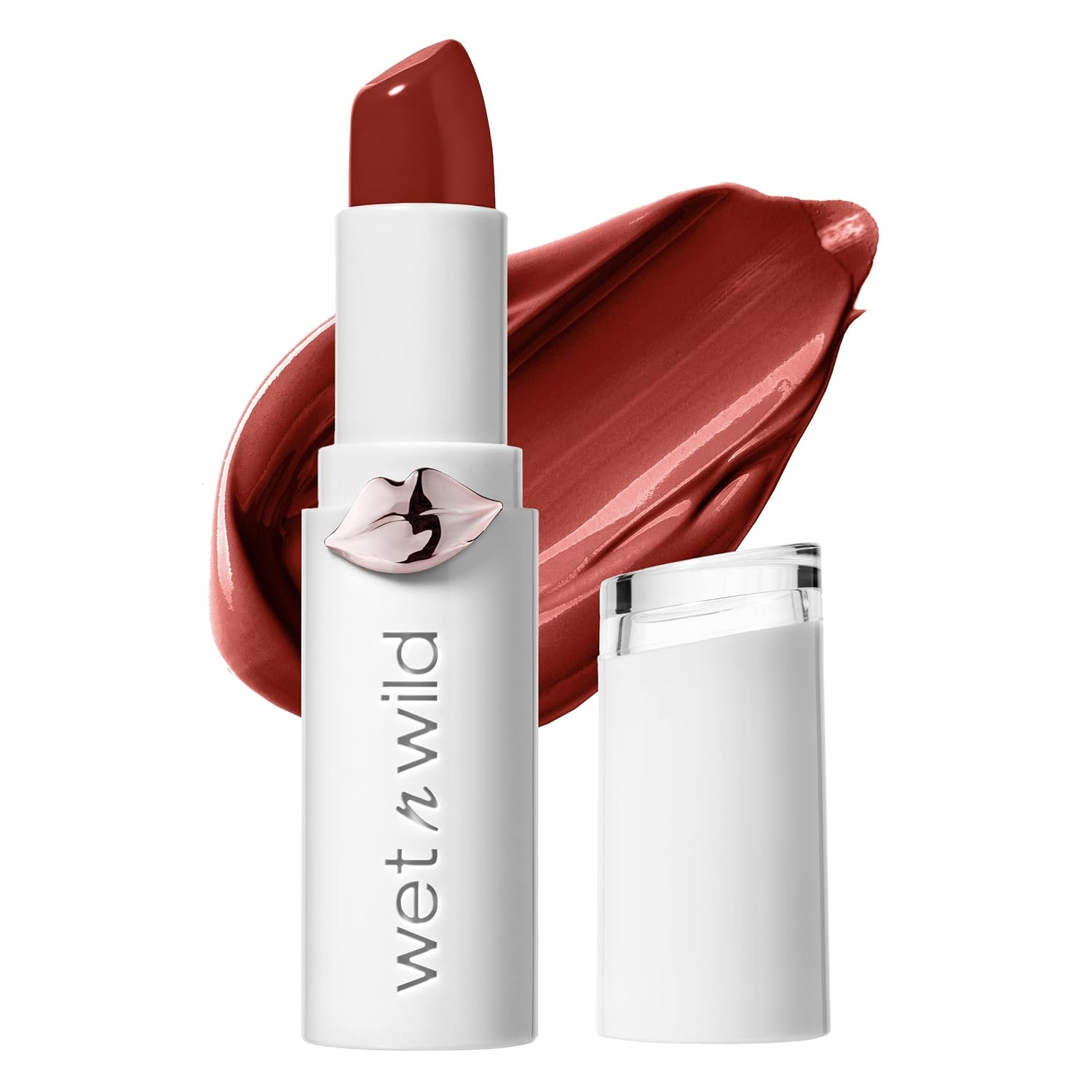 Lipstick By Wet n Wild Mega Last High-Shine Lipstick Lip Color Makeup