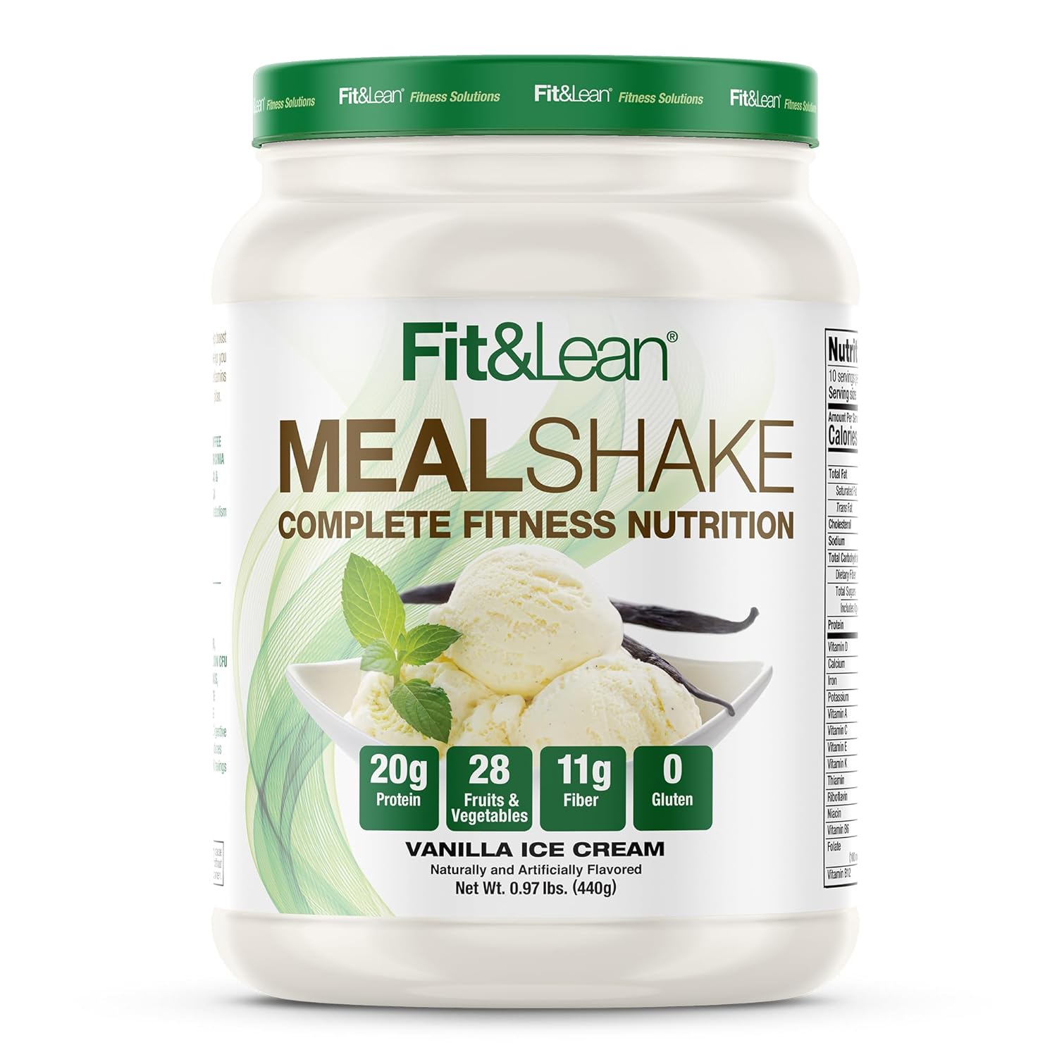 Fit & Lean Meal Shake, Fat Burning Meal Replacement
