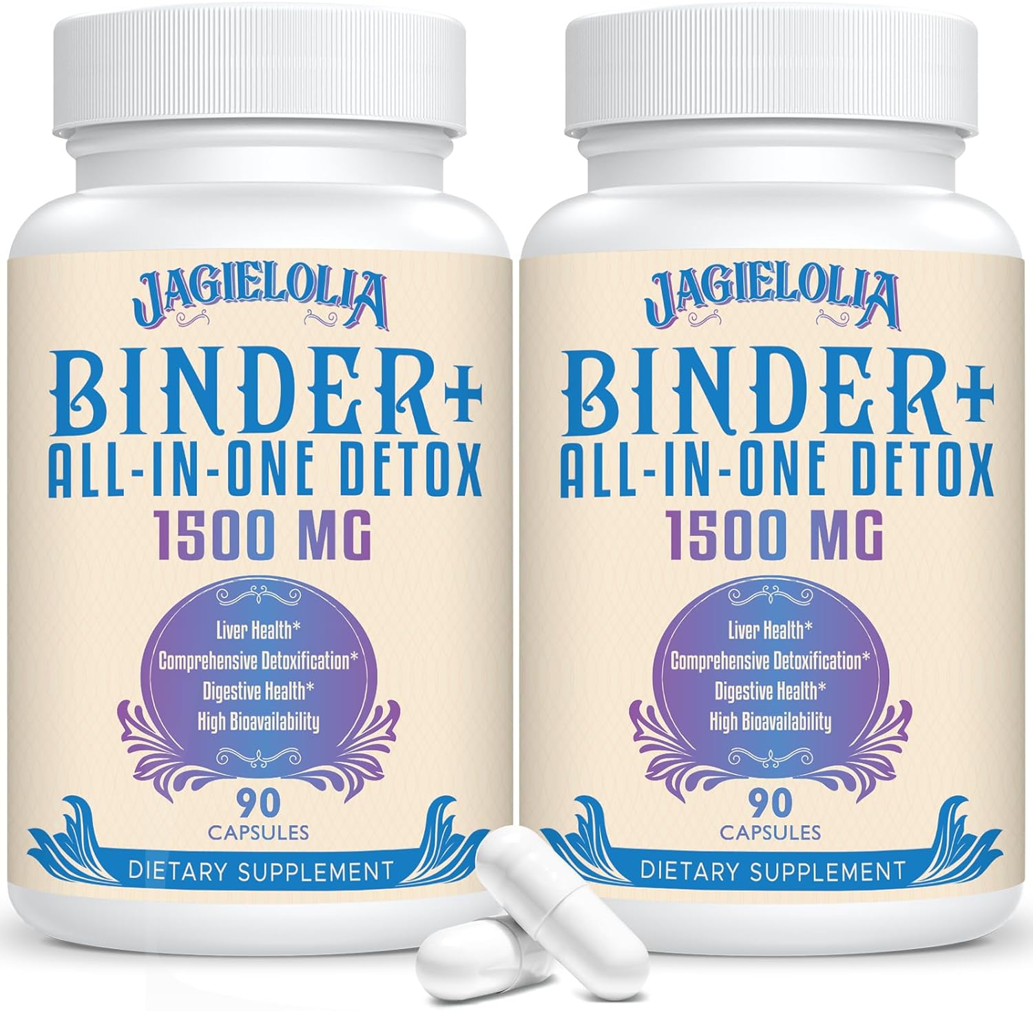 All-In-One Detox Binder Supplement 1500 MG – High Bioavailability
