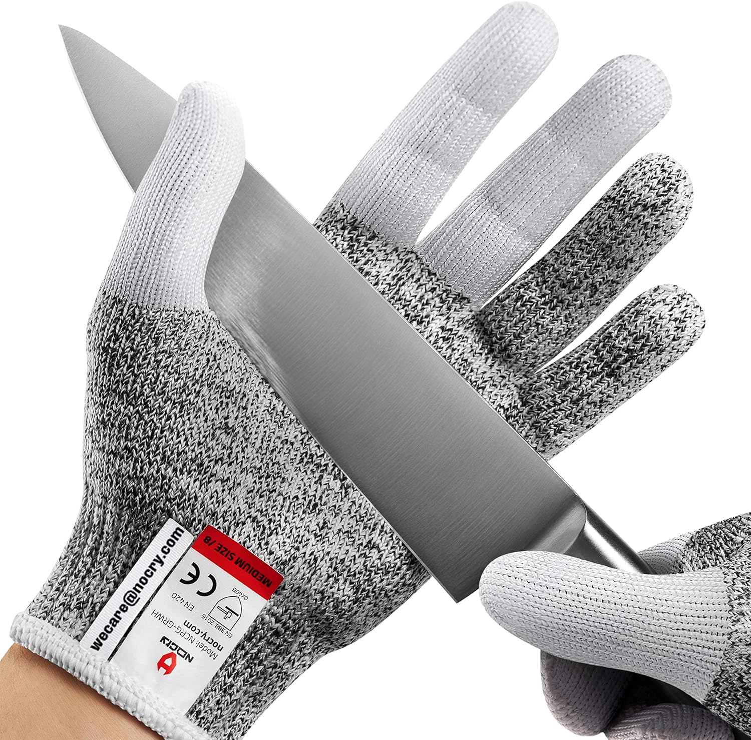 NoCry Cut Resistant Work Gloves for Women and Men