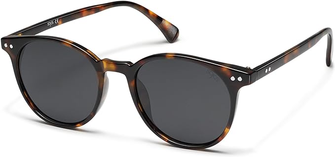 SOJOS Small Round Polarized Sunglasses for Women Men