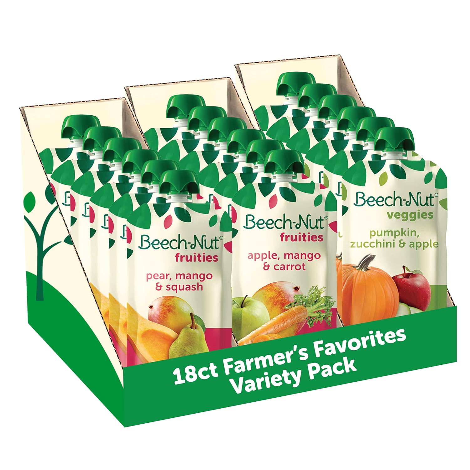 Beech-Nut Baby Food Pouches Variety Pack