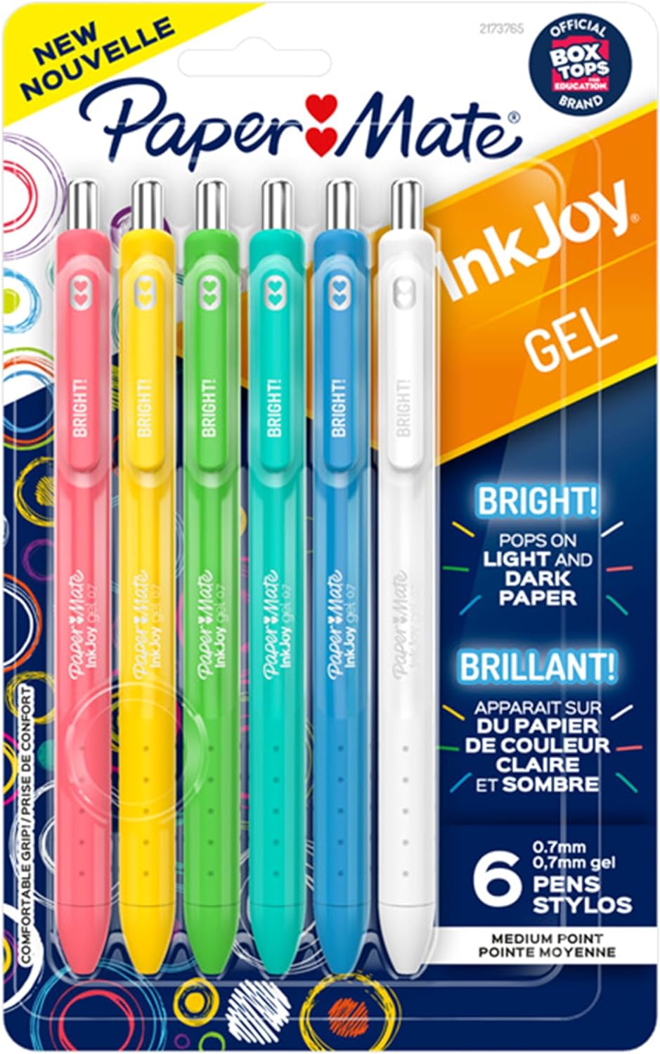 Paper Mate Inkjoy Gel Bright! Pens